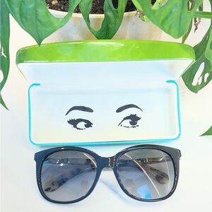 Kate Spade New York Juliana/S Sunglasses – Black & Tortoiseshell